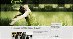Desktop Screenshot of exspecto.org.rs